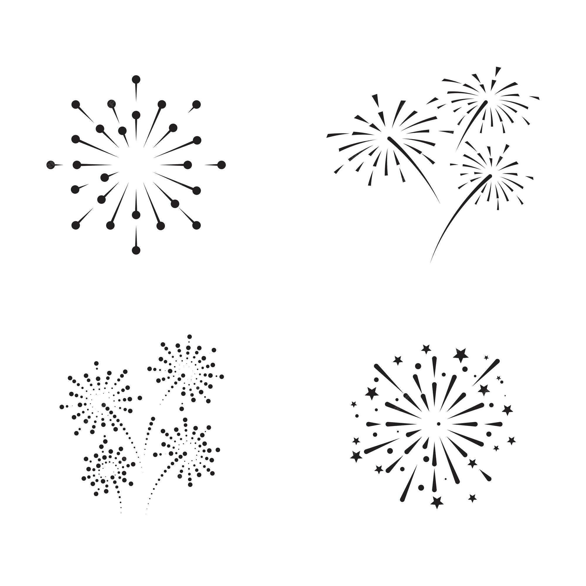 Estilo De Desenho Animado Do ícone De Fogos De Artifício Ilustração do  Vetor - Ilustração de divertimento, feriado: 205010714