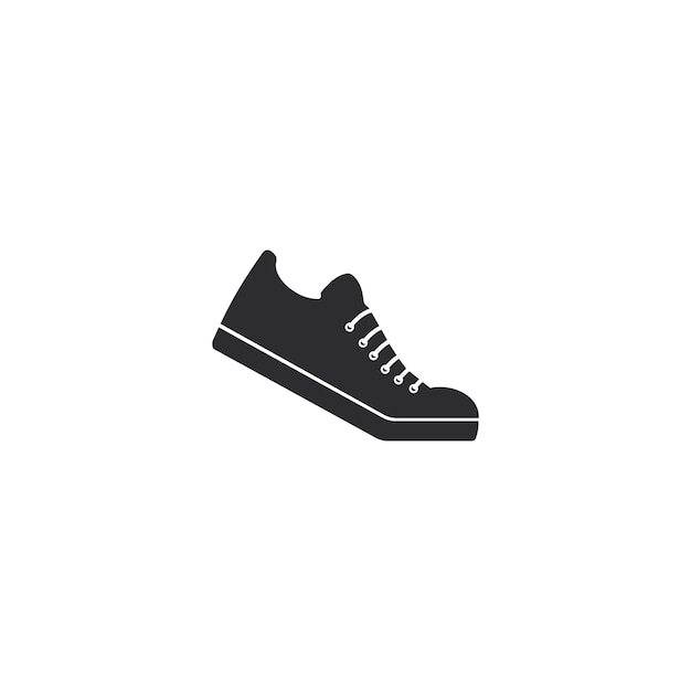 Ilustração do ícone do vetor do logotipo do sapato