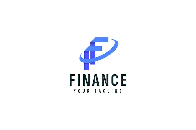 Ilustração do ícone do vetor do logotipo financeiro