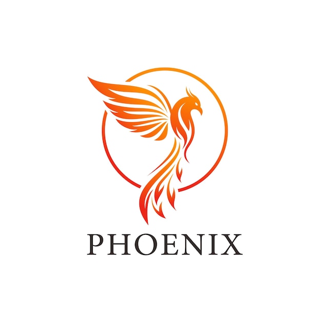 Vetor ilustração do logotipo da phoenix