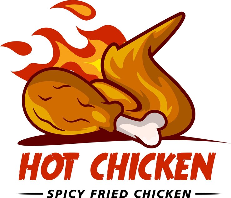 Vetor ilustração do logotipo de frango com vetor de estoque de qualidade premium