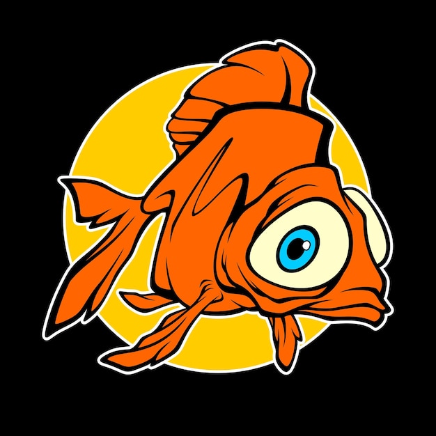 Ilustração do logotipo do peixe