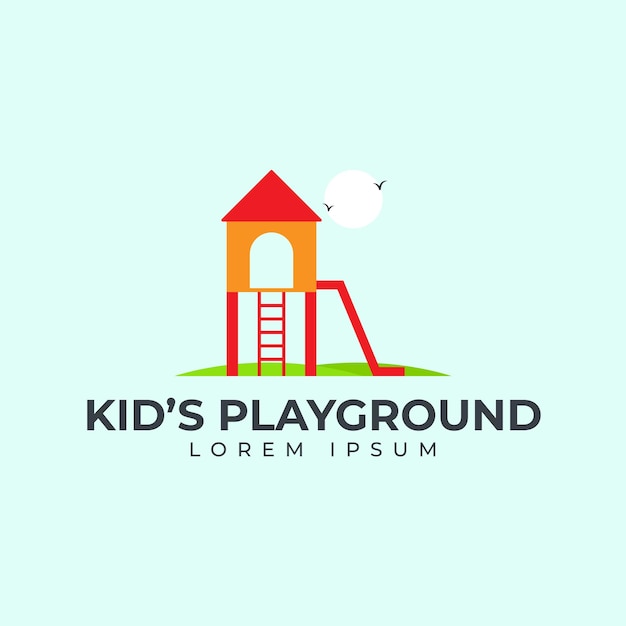 Vetor ilustração do logotipo do playground