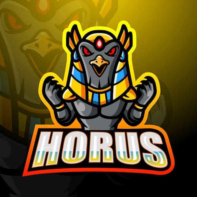 Ilustração do mascote de horus