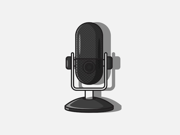 Ilustração do microfone