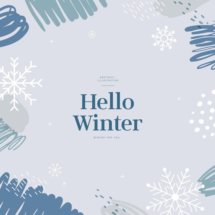 Vetor ilustração do molde do fundo do inverno. baner. aparecer. quadro