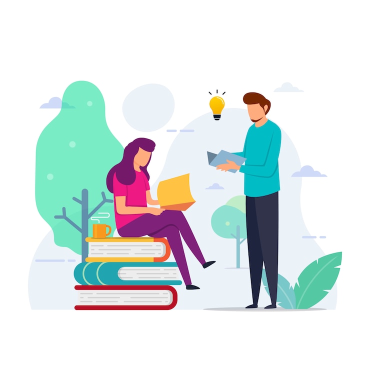 Vetor ilustração do projeto de educação