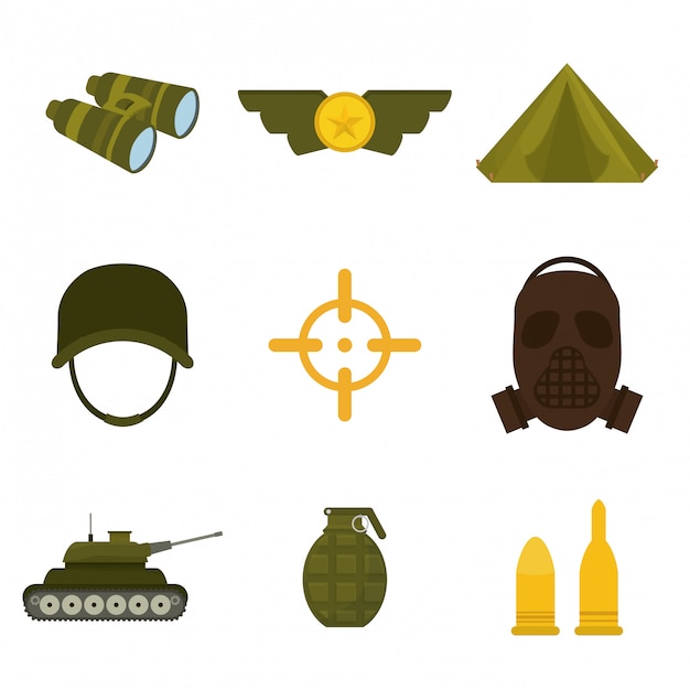 Ilustração do projeto do exército