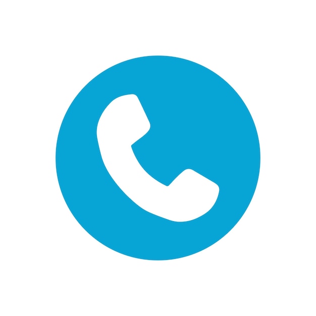 Ilustração do projeto do telefone plano ou da chamada