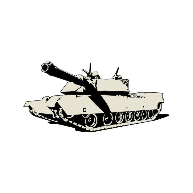 Ilustração do tanque de batalha principal