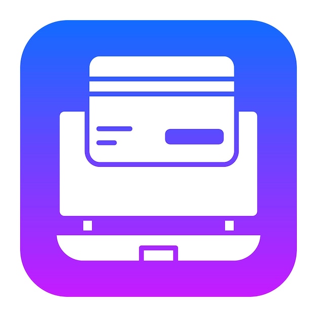 Ilustração do vetor de pagamento online