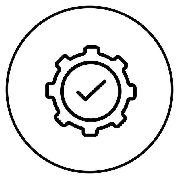 Ilustração do vetor de validação