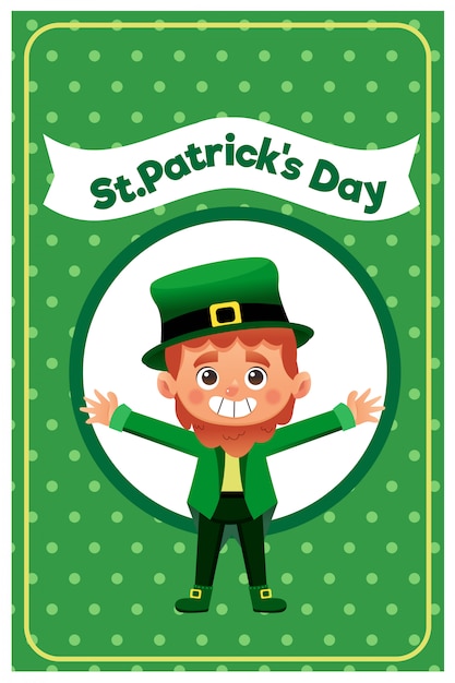 Ilustração do vetor do dia de um st patrick.