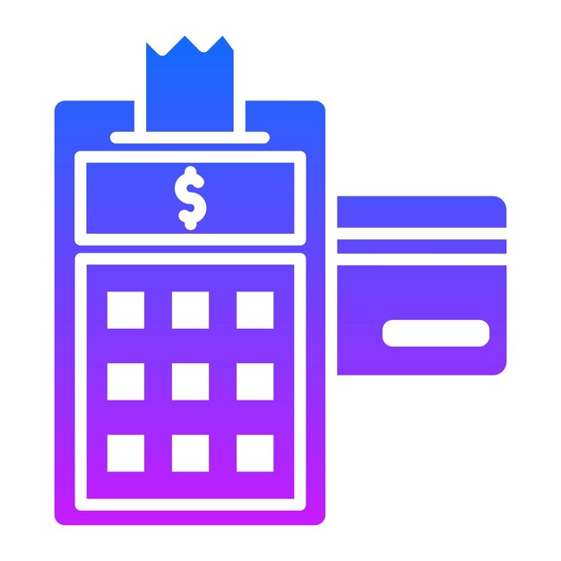 Ilustração do vetor Pos Terminal