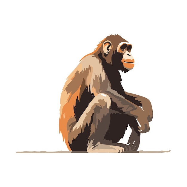 Ilustração Dos Desenhos Animados Dos Macacos Engraçados Primate Animals Set  Royalty Free SVG, Cliparts, Vetores, e Ilustrações Stock. Image 31719119