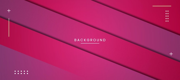 ilustração em vetor abstrato geométrico fundo rosa