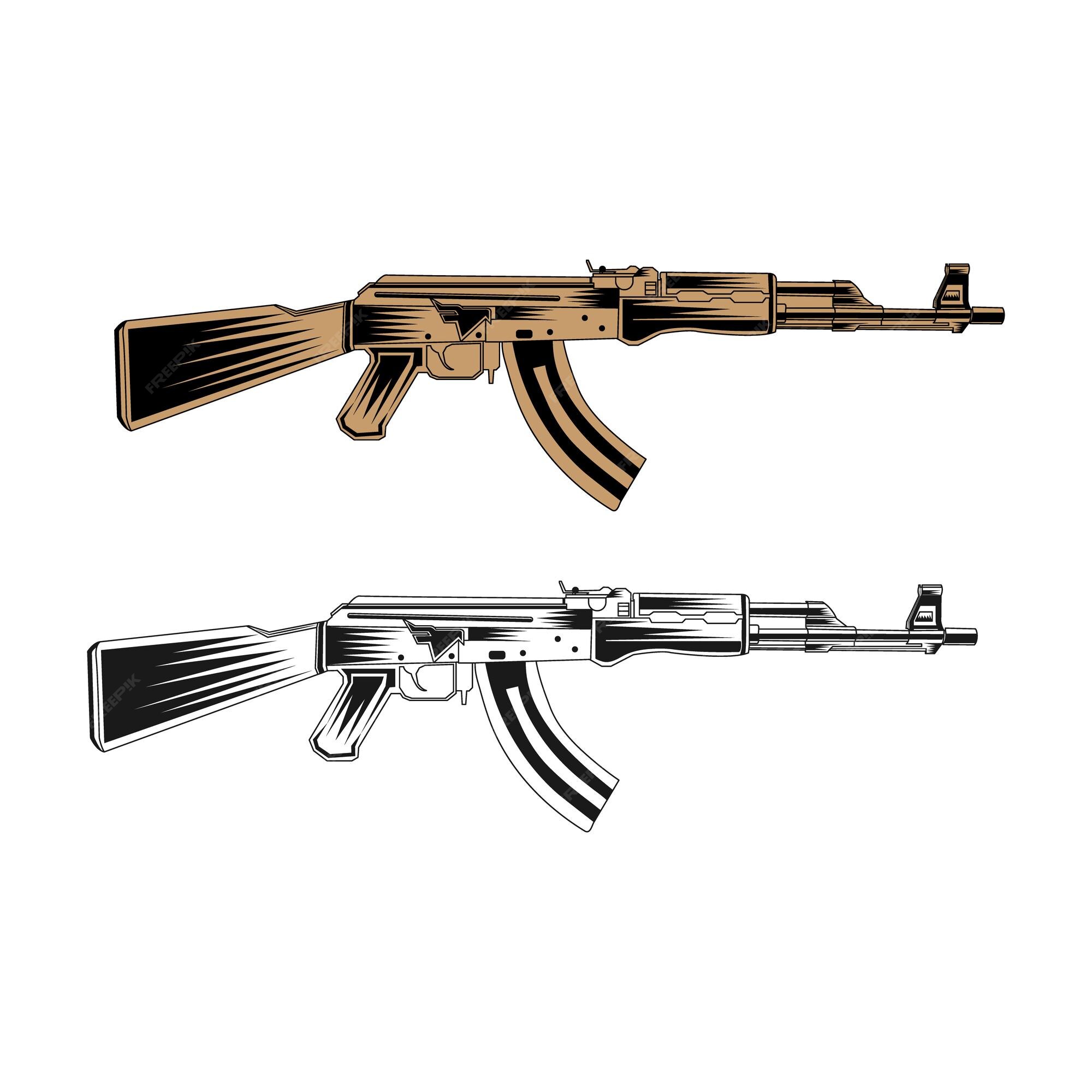 Vetor De Ícone De Linha De Rifle De Fogo Central. Sinal De Rifle De Fogo  Central. Ilustração De Preto De Símbolo De Contorno Isolado Royalty Free  SVG, Cliparts, Vetores, e Ilustrações Stock.