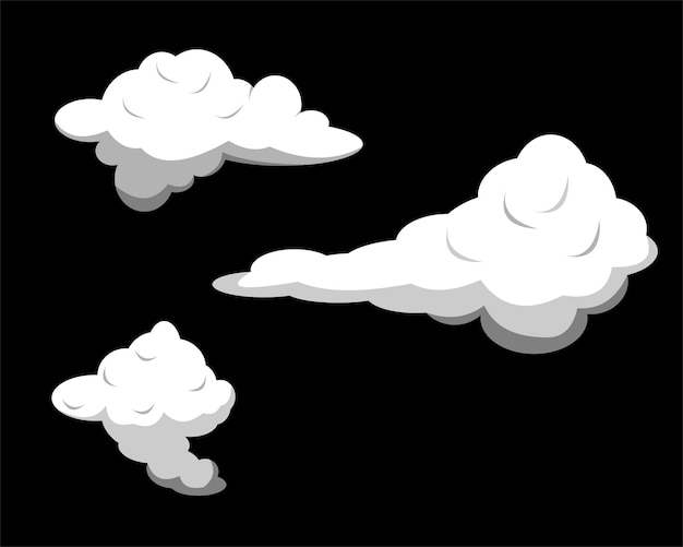 Vetor ilustração em vetor cloud design