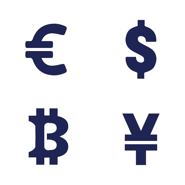 Ilustração em vetor de design de ícone e logotipo de dinheiro