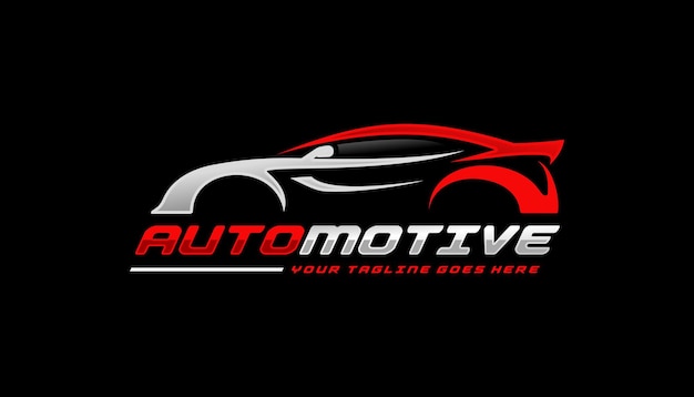 Ilustração em vetor de logotipo automotivo ilustração em vetor de logotipo de carro