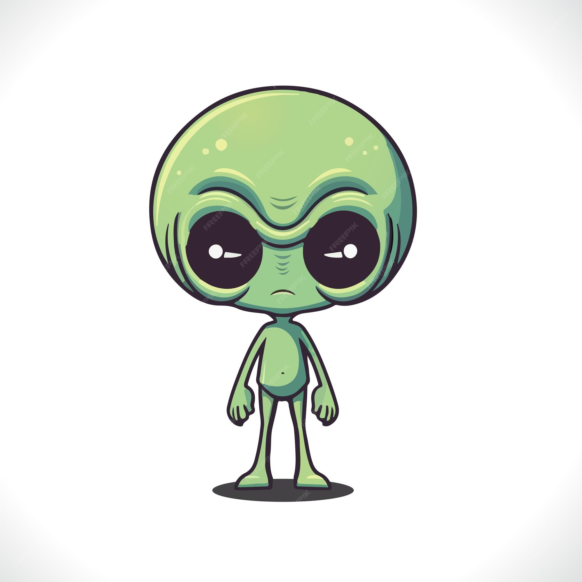 alienígena fofo segurando ilustração vetorial de ícone de desenho animado e  sorvete 2849864 Vetor no Vecteezy