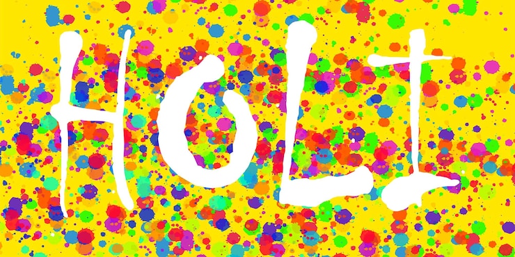 Vetor ilustração em vetor festival indiano holi