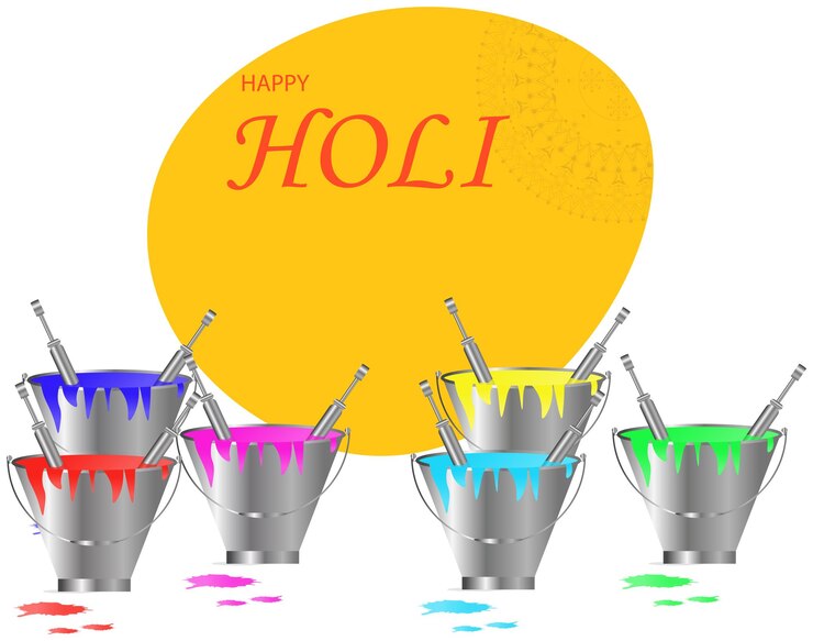 Vetor ilustração em vetor festival indiano holi