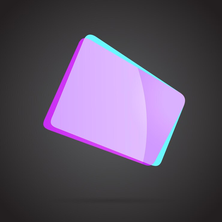 Vetor ilustração em vetor ícone colorido gradiente geométrico abstrato em branco roxo