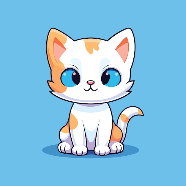 Gatos Dos Desenhos Animados Do Vetor Ilustração do Vetor - Ilustração de projeto, gatinho: 67285131