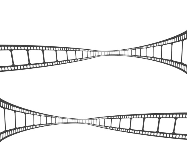 Vetor ilustração em vetor ícone de filme abstrato