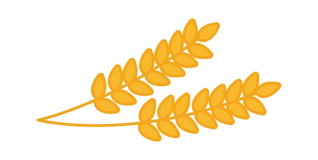 Ilustração em vetor ícone de germe de trigo