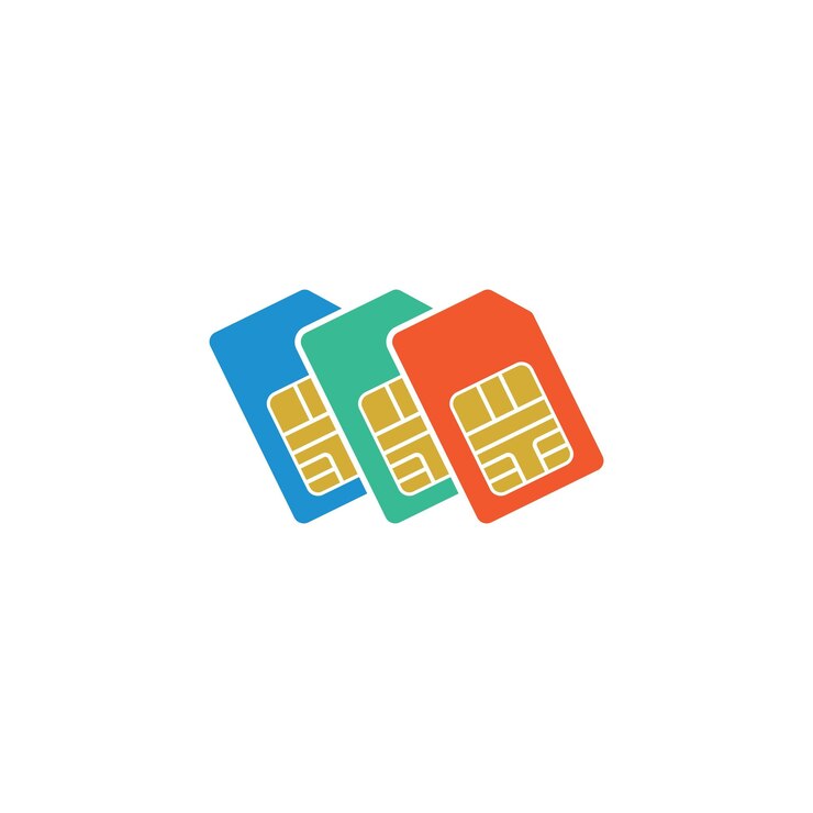 Ilustração em vetor ícone Simcard