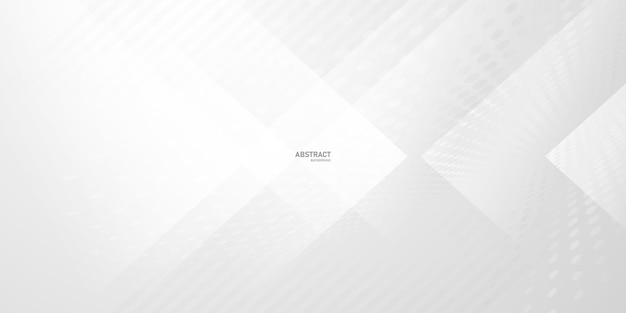 Ilustração em vetor moderno de fundo abstrato branco e cinza