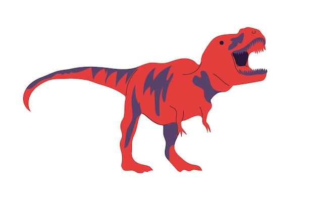 Tiranossauro T Rex Desenho Animado De Dinossauros Ilustração do Vetor -  Ilustração de fundo, irritado: 235685917