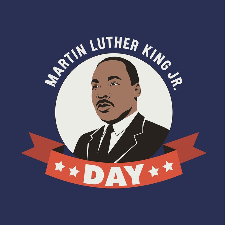 Vetor ilustração gráfica de martin luther king jr.
