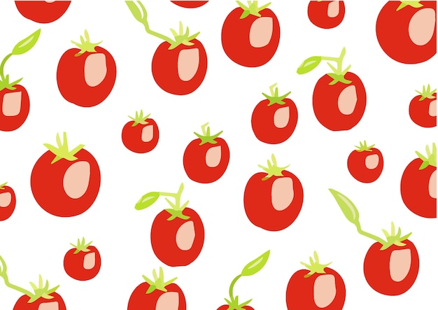 Ilustração mínima de tomate