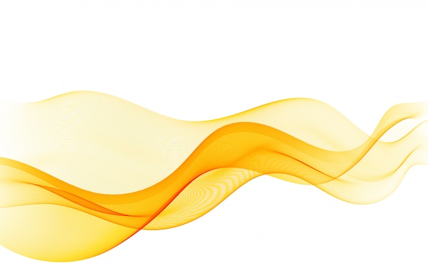 Vetor ilustração ondulada do movimento de fluxo da curva da cor lisa abstrata. .