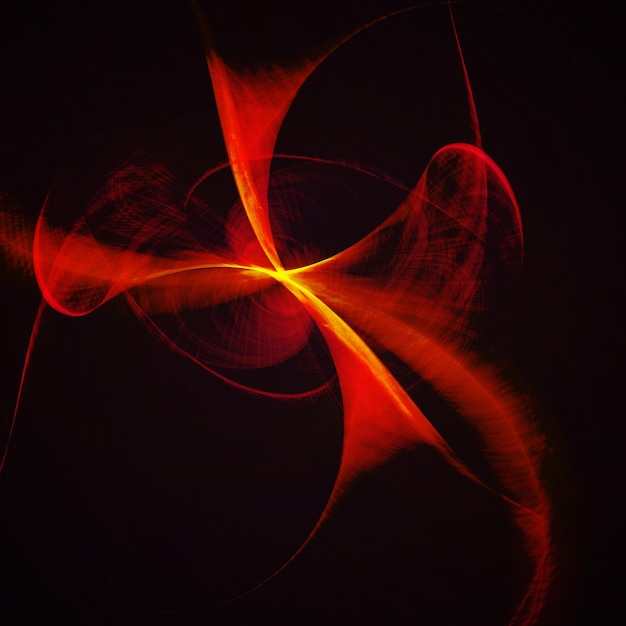 Ilustração ondulada futurista de fundo abstrato