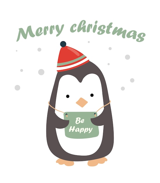 Jogo americano de pinguim de desenho animado de feliz natal, jogos