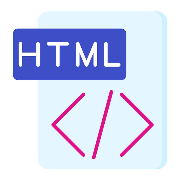 Vetor ilustração plana em html