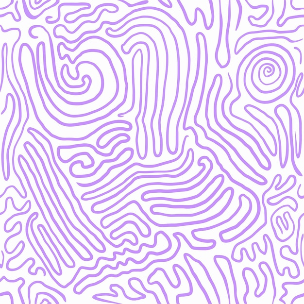 Ilustração sem emenda roxa abstrata. padrão de ondas.