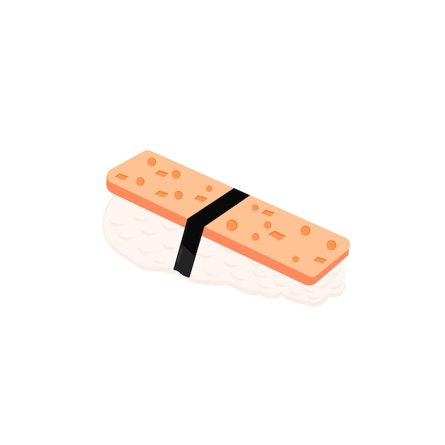 Ilustração sushi tamago