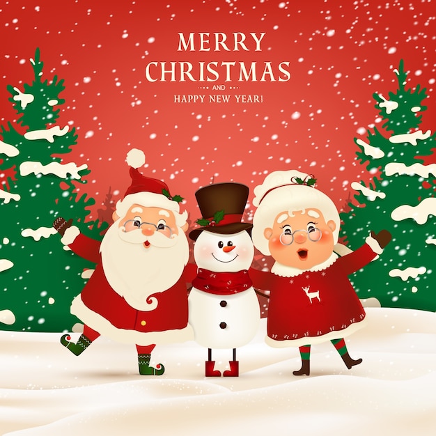 Ilustração temática de natal
