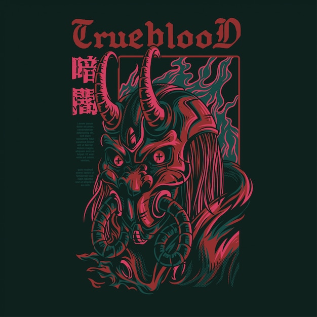 Ilustração True Blood