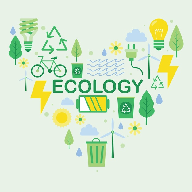Ilustração Vectorização Guardiões do Planeta Verde Ecologia e Sustentabilidade Arte