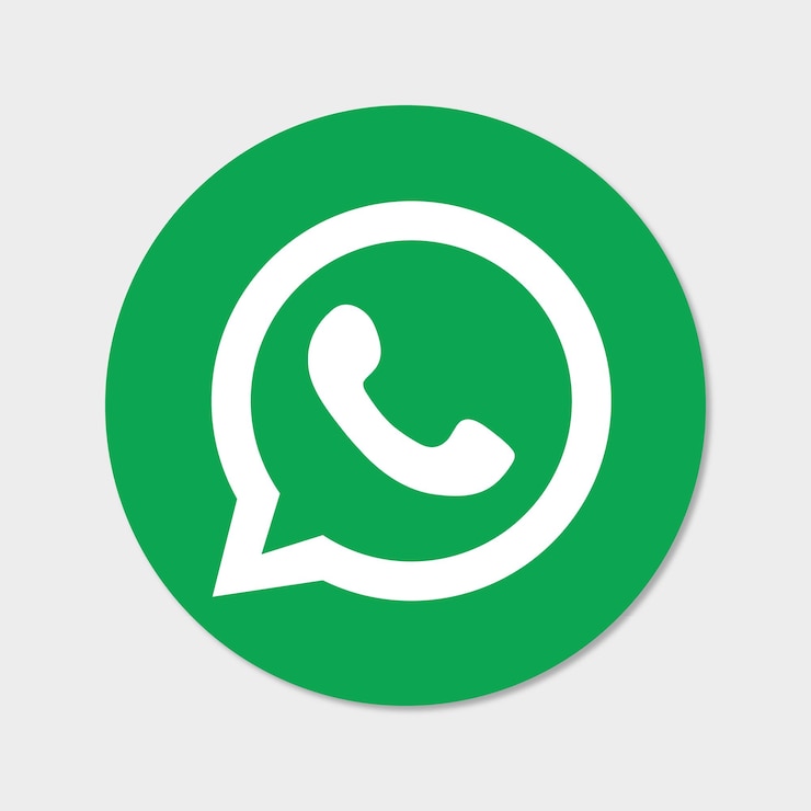 Vetor ilustração verde do ícone do whatsapp