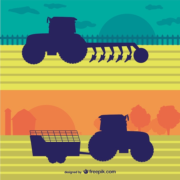 Vetor ilustração vetorial agricultura