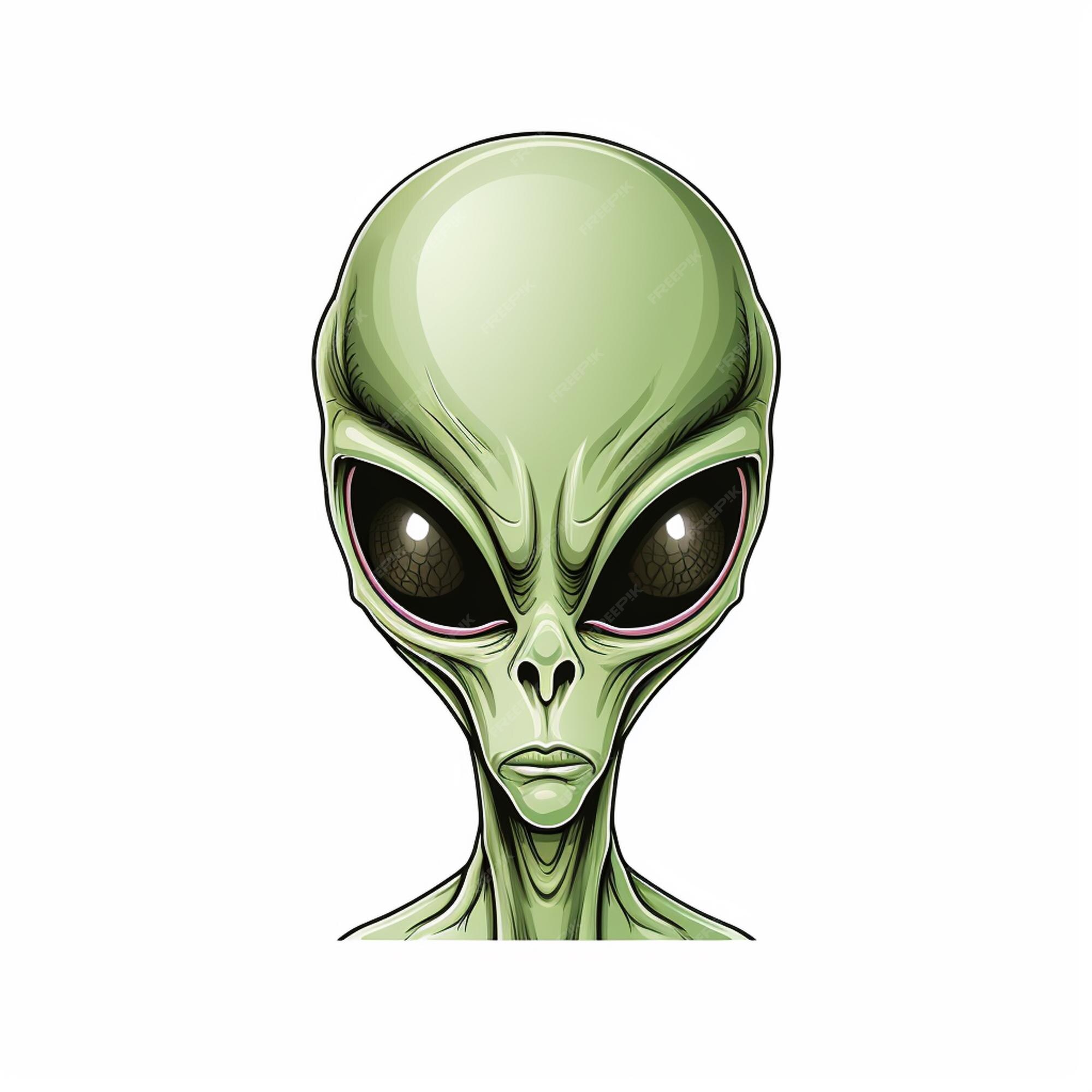 Baixe Personagem de Desenho Animado em Nave Espacial Alienígena