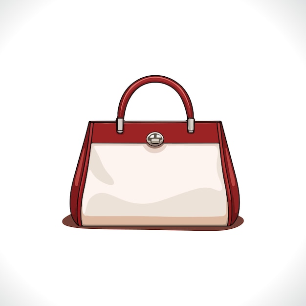 Vetor ilustração vetorial bolsa feminina