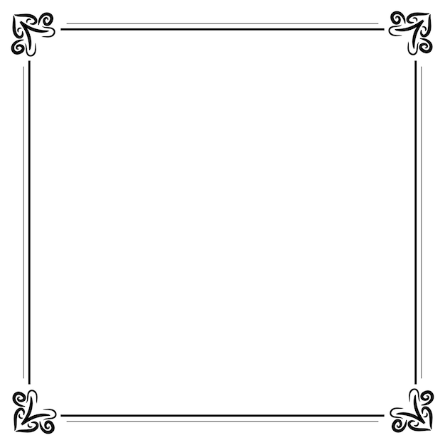Ilustração vetorial da arte do quadro